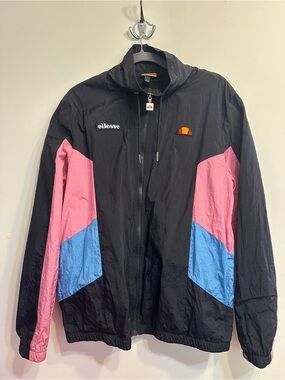 Ellesse Colorblock Windbreaker Jacket L ptp22